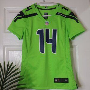 NFL On Field Nike Seattle Seahawks Metcalf #14 Jersey